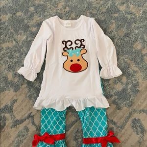 Christmas outfit baby girl